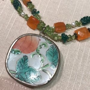 Ceramic necklace